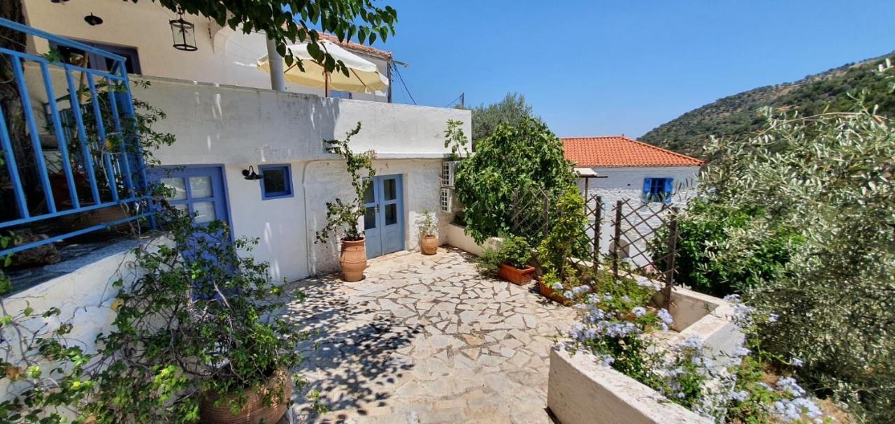 Maison Charme Avec Piscine Privee, Pres De La Mer A Sappounakeika, Tyros Sapounakeika Exteriör bild