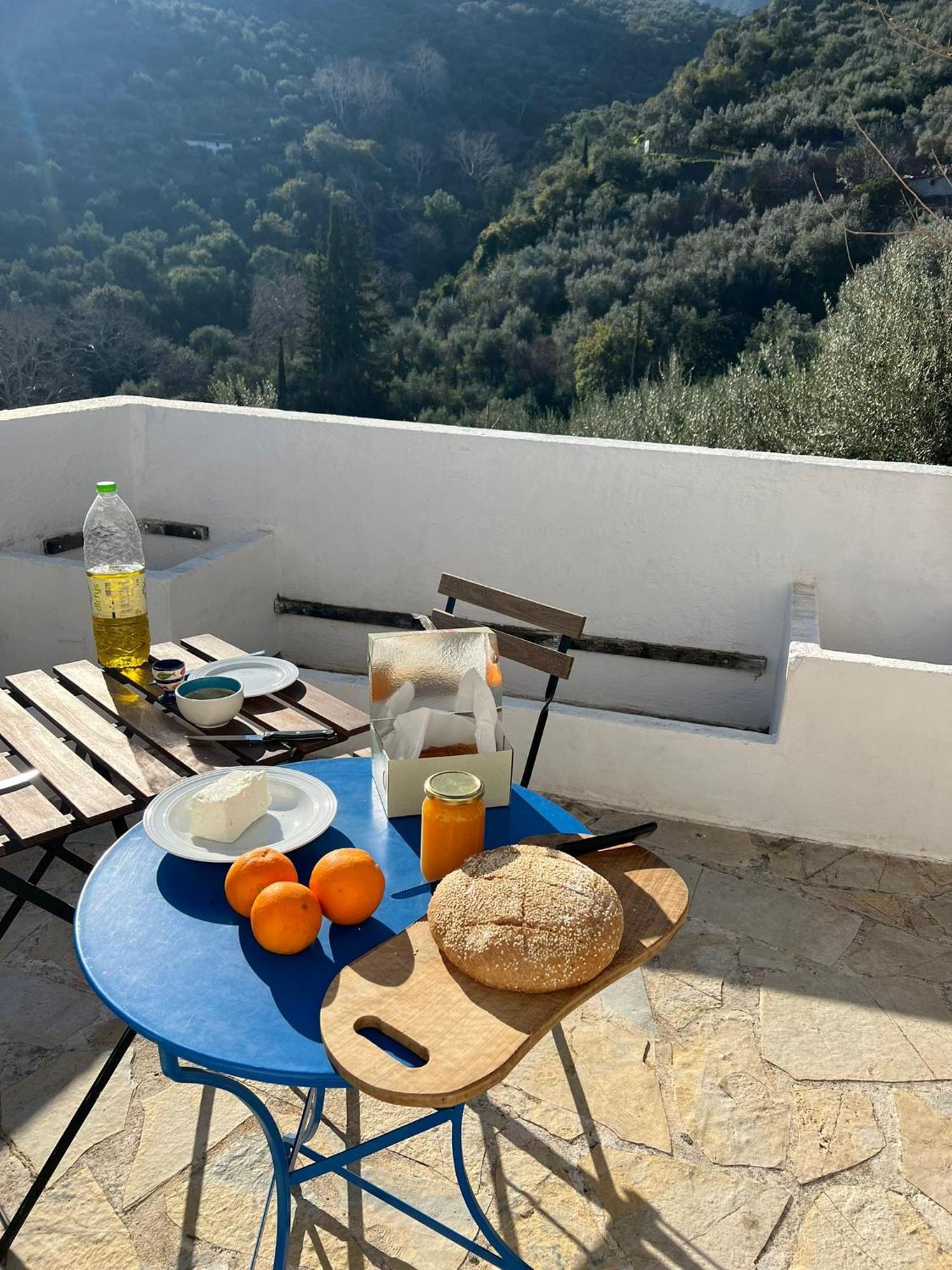 Maison Charme Avec Piscine Privee, Pres De La Mer A Sappounakeika, Tyros Sapounakeika Exteriör bild