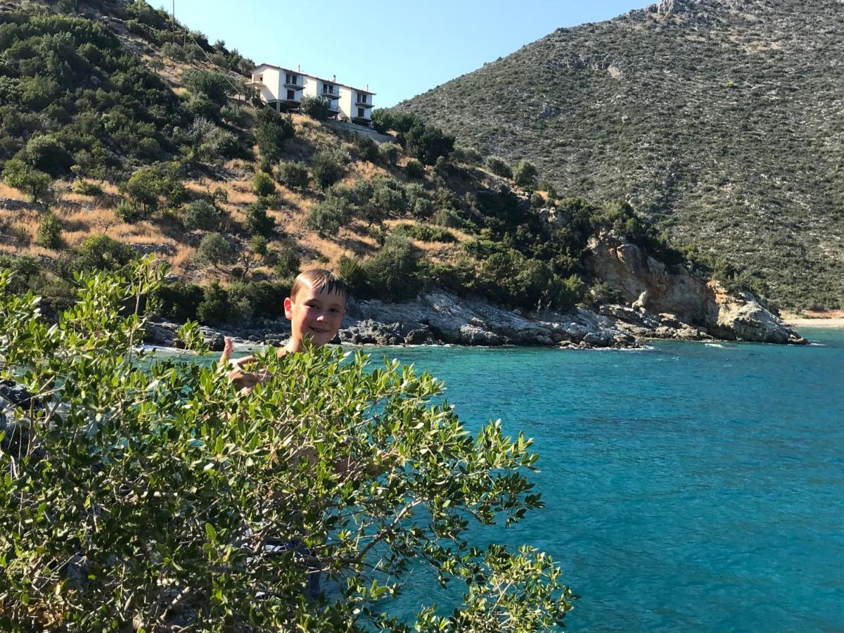 Maison Charme Avec Piscine Privee, Pres De La Mer A Sappounakeika, Tyros Sapounakeika Exteriör bild
