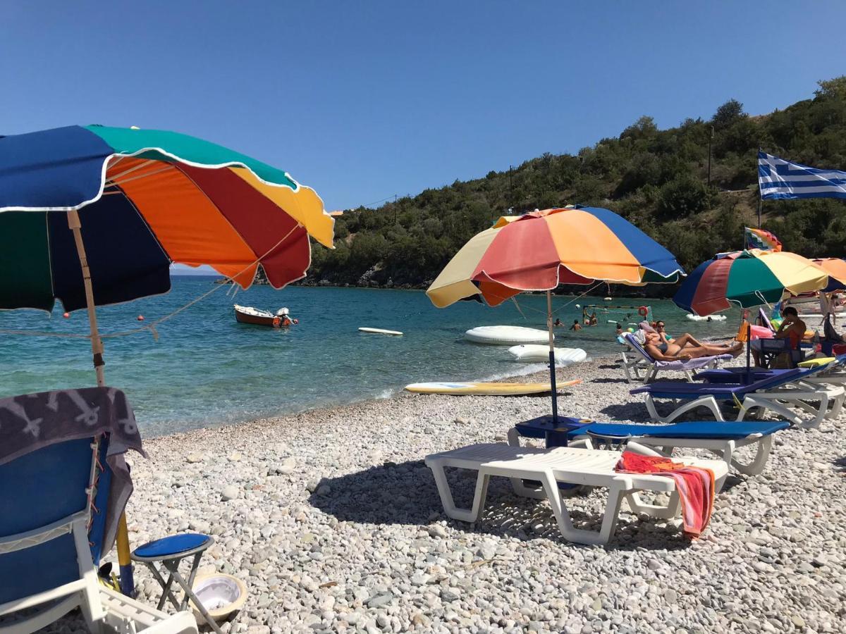Maison Charme Avec Piscine Privee, Pres De La Mer A Sappounakeika, Tyros Sapounakeika Exteriör bild